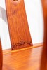 红桥红  家具严选  缅甸花梨（大果紫檀）【国博 团花圈椅 三件套】 商品缩略图4