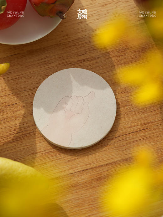 暄桐文房 宝宝心便签架 DIY拼装材料包 亚克力 商品图1