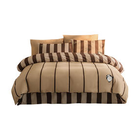 【长轻优选】绘睡60支全棉暖绒磨毛四件套