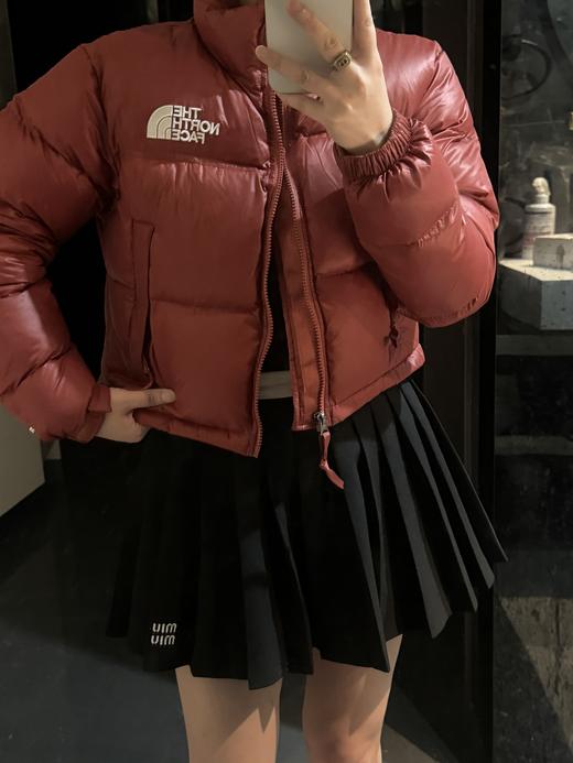 北家肯豆同款徽标Logo印花短款立领面包羽绒服（蕾姐上身S，小短款卡码拍大）（预订两天左右发） 商品图6