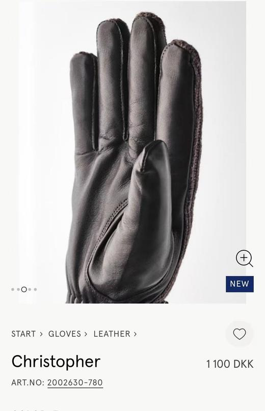 高端可触屏意纳帕革手套 商品图5