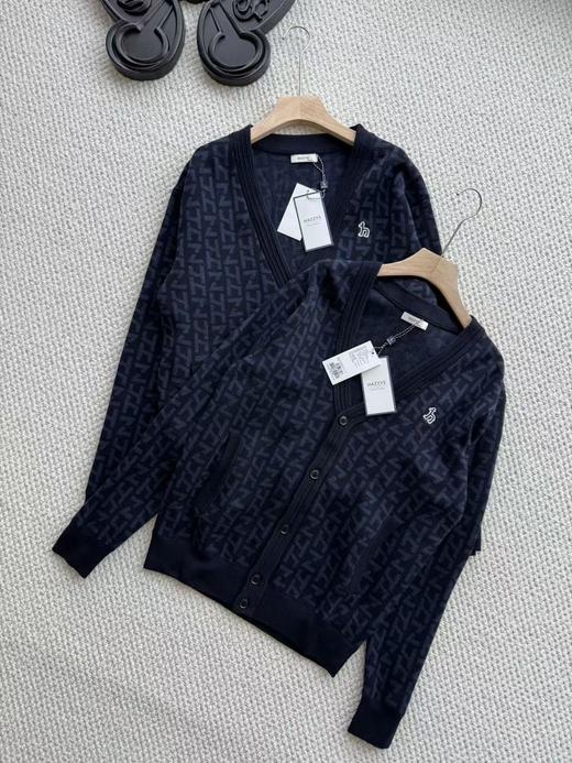 D110430新款休闲针织衫男士V领毛衫外套 商品图0