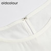 oldcolour欧珂夏季简约休闲宽松白色短袖套头衫女GM31012827 商品缩略图2
