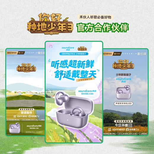 【新品】Soundcore声阔 C50i耳夹耳机 D1101 商品图8