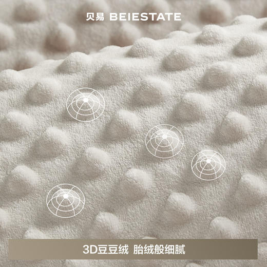 【限量秒杀！】贝易安抚豆豆毯A类水洗棉 商品图1