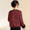 妈妈装洋气花色羊绒外套加厚绵，羊毛保暖上衣女装国风中式外套QYM-YIYI-CS25D111-Y 商品缩略图2