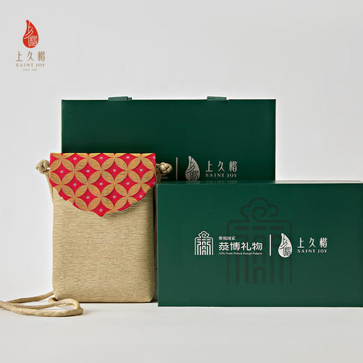 【上久楷 X 恭王府】宋锦手机包 金钱纹 红色 XB3B085205003 商品图0