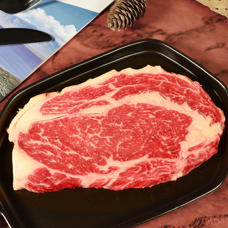 【冷鲜预售】新疆天莱香牛安格斯有机牛排A2级别眼肉西冷上脑