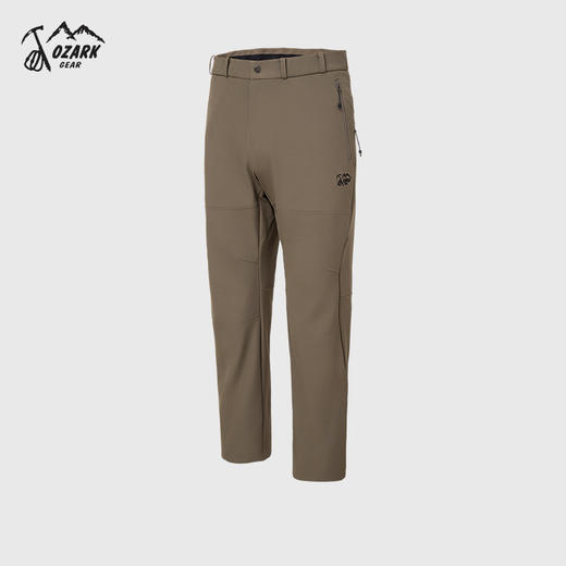 OZARK奥索卡男款微拉绒软壳裤保暖25年秋冬款OAGMT533005 商品图1