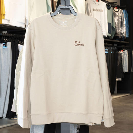 安踏潮流保暖加绒衣服男宽松青年套头卫衣152447750N-3 商品图0