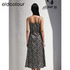 oldcolour夏季新款气质减龄中长款碎花吊带连衣裙女GP31104003 商品缩略图4