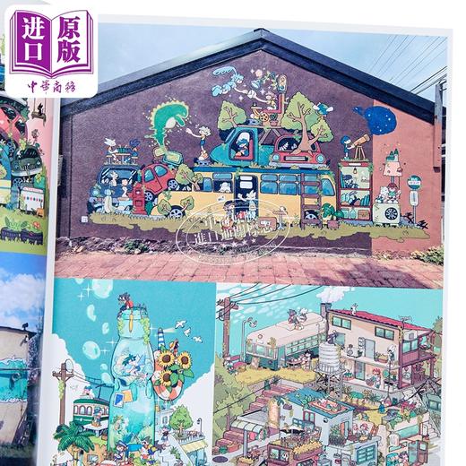 【中商原版】VISIONS2026画集 pixivp站插画年鉴 mogumo封面 日本插画师作品集 日文原版VISIONS 2026 ILLUSTRATORS BOOK 商品图9