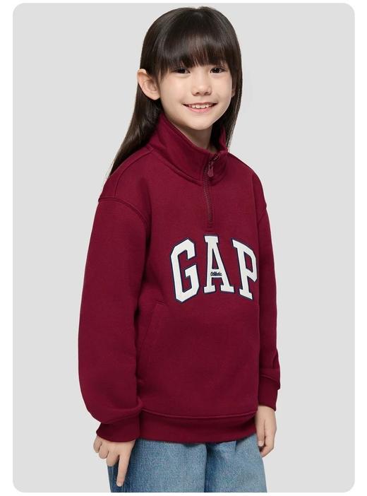 GAP家经典高领半拉链卫衣 商品图6