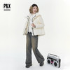 P&X设计师女装2025冬季分式马甲保暖短款羽绒服825424075 杏色 商品缩略图4