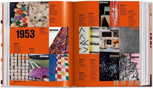 domus 1950s / Domus杂志 1950–1959  / Taschen 原版设计画册 商品图1