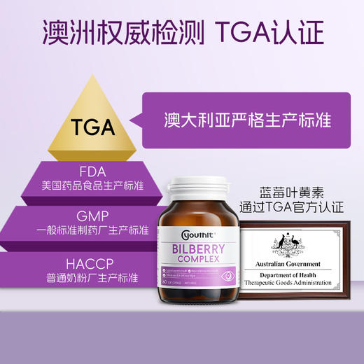 澳洲Youthit优思益 新升级蓝莓叶黄素【会员专享】 商品图3