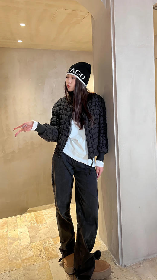 【高品质私服】【CS绗缝纹理云朵飞行员外套】轻盈的薄感造型，宽松的剪裁比例G1053-CC【无标出货 介意慎拍】 商品图4