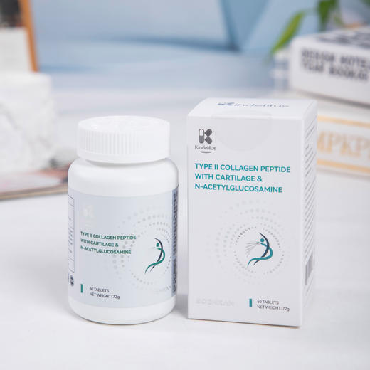 关节好搭档！KINDELILUS 氨糖软骨素 加拿大原装进口 60粒/瓶 老年人、运动、上班、久坐刚需 商品图11