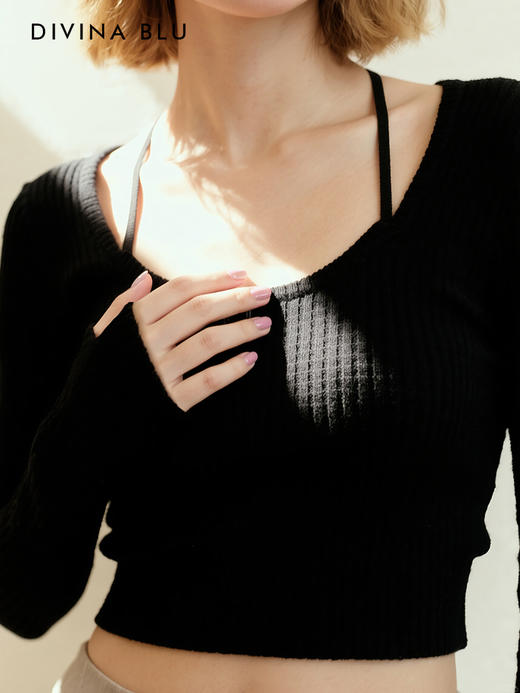 DIVINA BLU 丹麦系列 迪唯纳华夫格长袖S120 商品图1