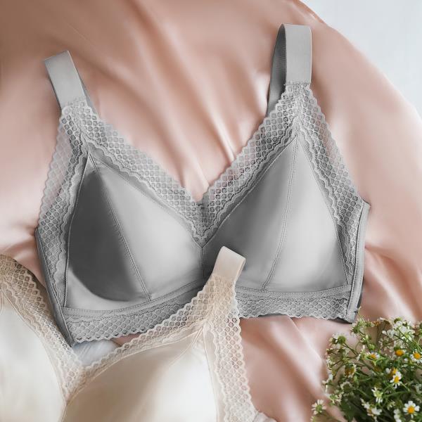 狂野橘子·轻法式内衣 | 光泽感缎面，柔软支撑承托【爆单3-7天发】