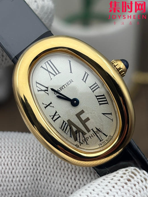 AF卡地亚Baignoire浴缸系列 女士石英腕表 高端美洲鳄鱼皮表带版 商品图2