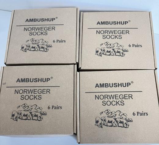 AMBU&SHUP男士羊毛袜套装 商品图3