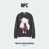 NPC潮牌【至臻羊毛胶囊】丝光澳毛绒嵌花圆领套头毛衣男NP5ASW04 商品缩略图1