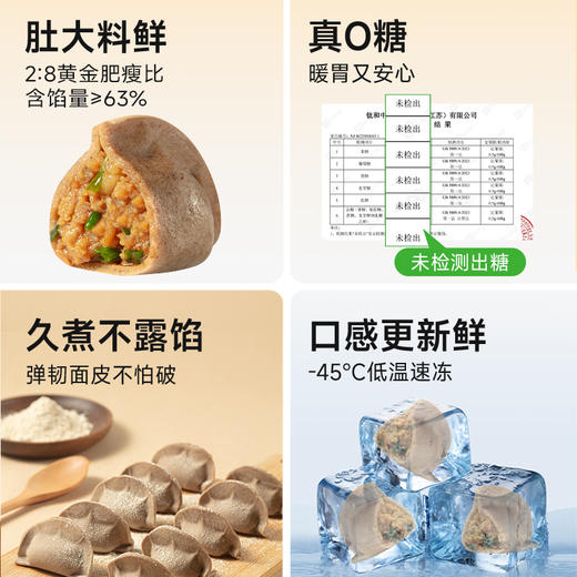 【发出后不支持拦截退货】糖友厨房 （鲜肉包/鲜肉水饺）280g*4 多规格 商品图1