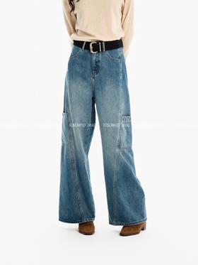 【门店同款】ENJOY冬季工装阔腿裤 167145244（加绒）