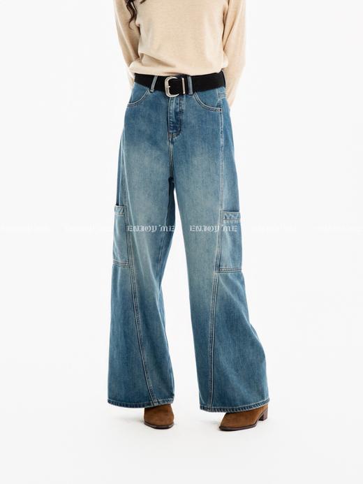 【门店同款】ENJOY冬季工装阔腿裤 167145244（加绒） 商品图0