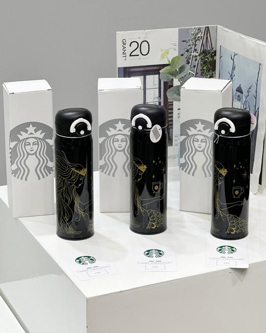 D110431海洋系列保温杯500ml大容量美人鱼限定保温杯 商品图0