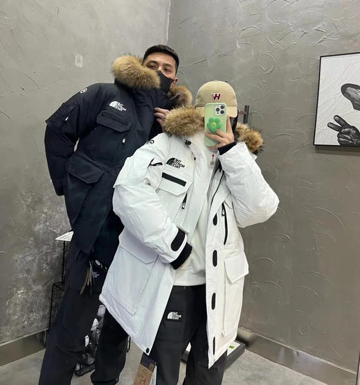 原价699特价处理北面工装毛领羽绒服110408 商品图2