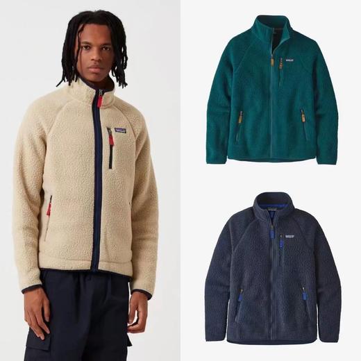 D110424摇粒绒外套 Retro Pile系列立领羊羔绒外套夹克男款 商品图8