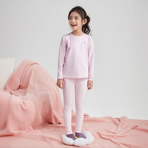 笛莎Deesha 女童家居服2025冬新款女童厚绒倍暖家居内衣套装 商品图0