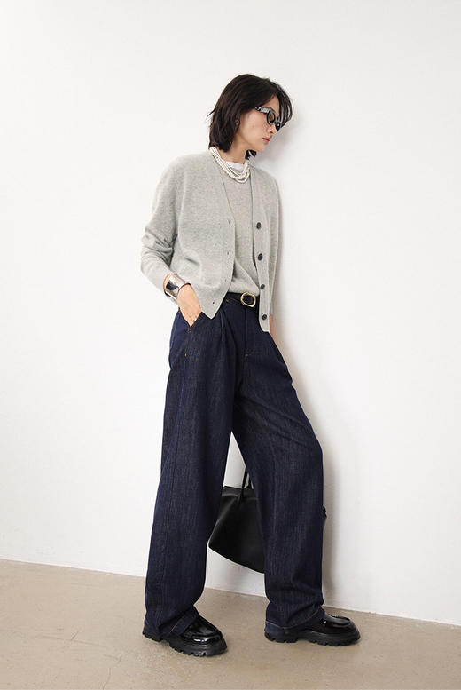 【高品质私服】【DH显瘦牛仔香蕉裤】轻弹，不会给腿额外的负担，笔挺有轮廓，N1102-CC【无标出货 介意慎拍】 商品图5