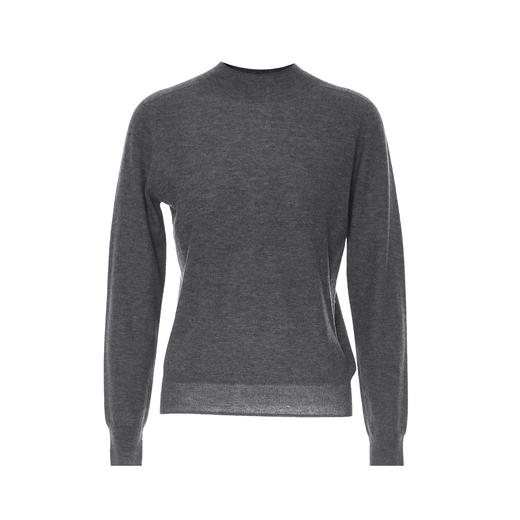 EITIE爱特爱纯色简约半高领舒适柔软羊毛2025秋季新款针织衫C2501808 商品图10