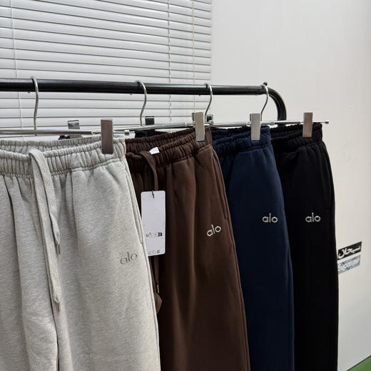 D110410内里有加绒女士裤 阔腿裤拉绒卫裤休闲户外运动瑜伽长裤 商品图4