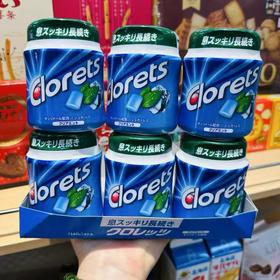 卡夫clorets清爽薄荷口香糖