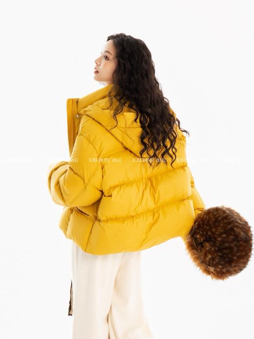 【门店同款】ENJOY冬季“暖冬知性”短款连帽羽绒服 167294506 商品图2