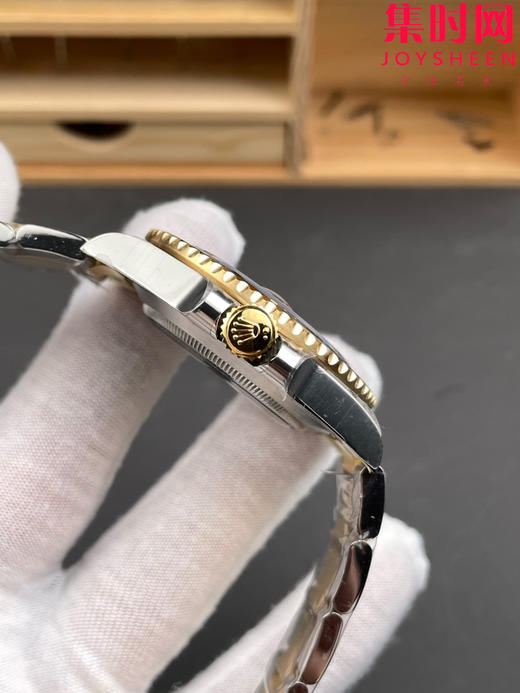 劳力士潜航者系列 VS间金黑水鬼41mm 三代水鬼 VS新款41水鬼 间金黑鬼V2版 配重版 男士腕表 丹东3235机 商品图5