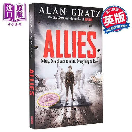 【中商原版】盟国 平装 Allies 英文原版 Alan Gratz 历史战争小说 商品图1