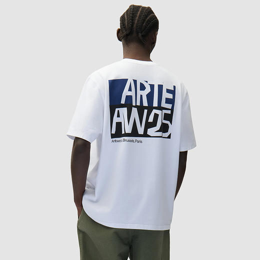 Arte Cut Out Print T-shirt 印花短袖圆领T恤 商品图1
