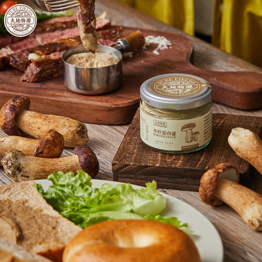 大地物源 | 涂抹酱面包伴侣牛肝菌白酱100g 商品图4