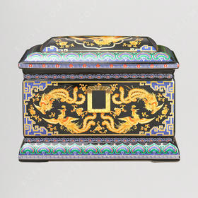 【艺德春】钢化瓷高档寿盒“凤舞九天”景德镇瓷骨灰盒