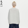 ONIARAI/鬼洗25秋冬泥棒蓝女款企鹅刺绣宽版卫衣女式 N240158 商品缩略图2