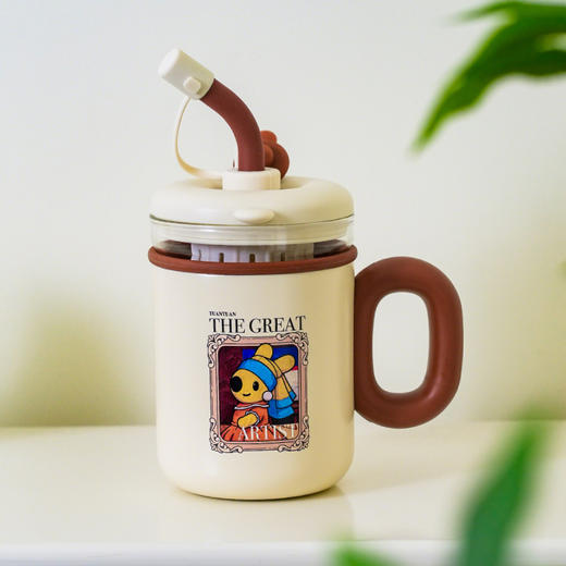 团团大艺术家系列两用保温杯 商品图0