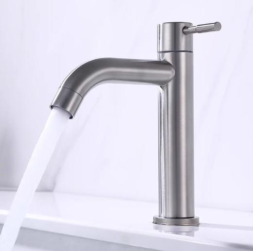 5940星愿不锈钢单冷面盆龙头 商品图7