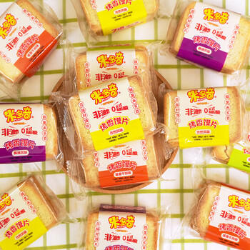 米多奇烤馍片1.26kg整箱 休闲零食 充饥馒头片膜片早餐代餐饼干 /休闲食品 /饼干 /馍片 商品图4