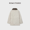 ROMI STUDIO“冬日温暖”复古洗水拆卸毛领厚款棉服外套RWCWWT6628 商品缩略图3