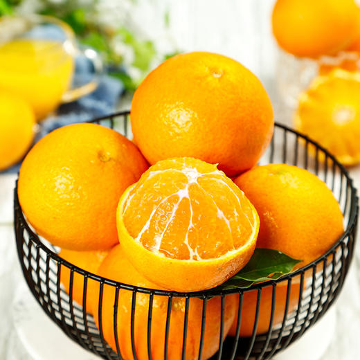 【爱媛果冻橙】蜀中橘橙 细嫩爆汁酸甜适口甜蜜无渣果冻橙4.5斤/8斤装 商品图2